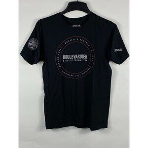 Russell's Reserve Boulevardier A Classic Combination Tee Shirt Black S F120